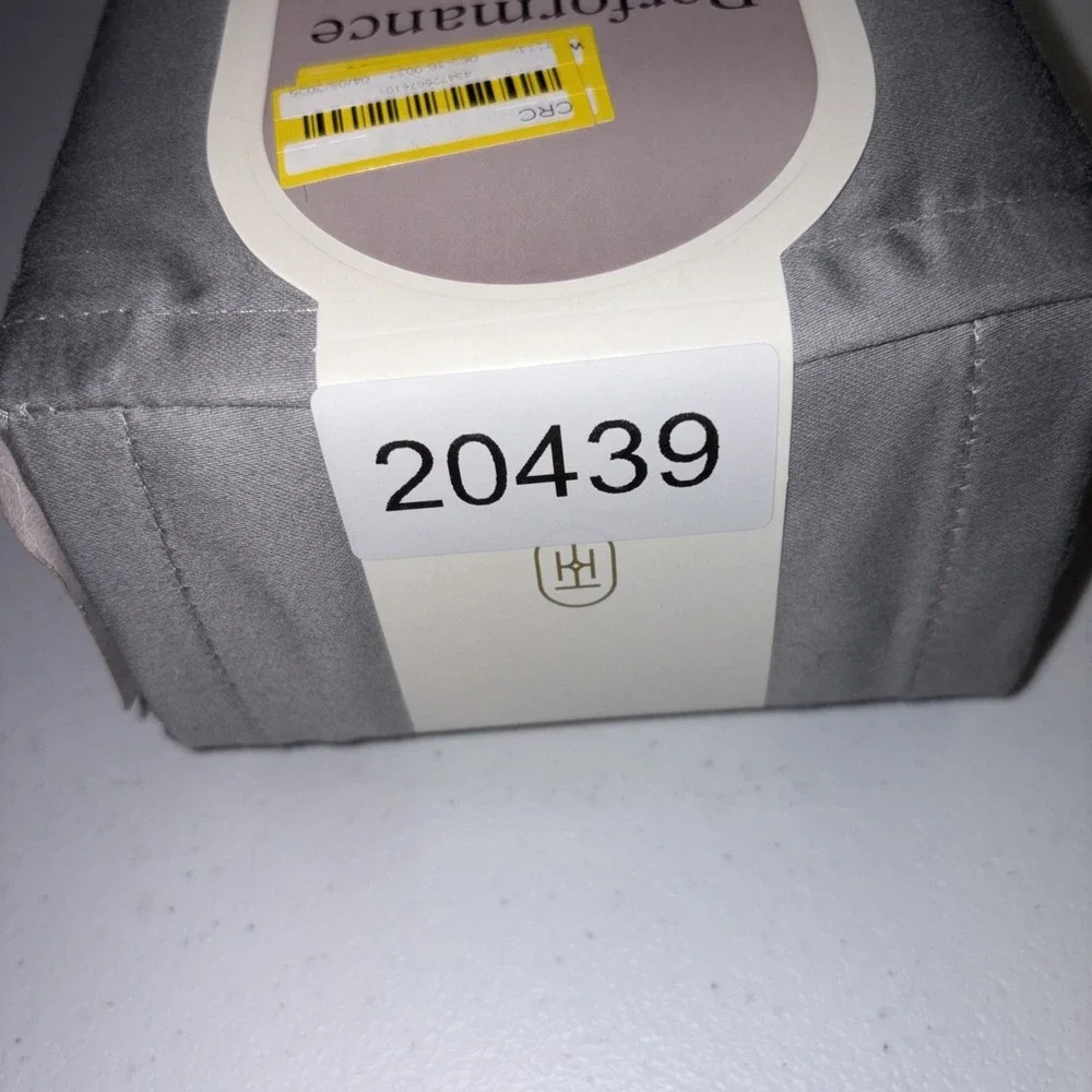 Full 400 Thread Count Performance Flat Sheet Classic Gray - Threshold: Cotton